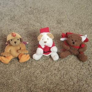 Holiday Stuffed animals